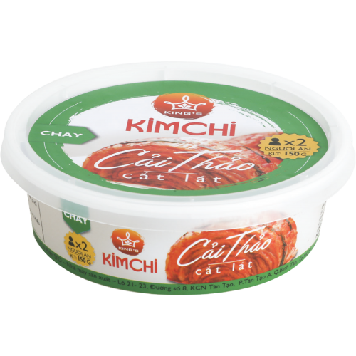 Kimchi cải thảo cắt lát chay 150g 