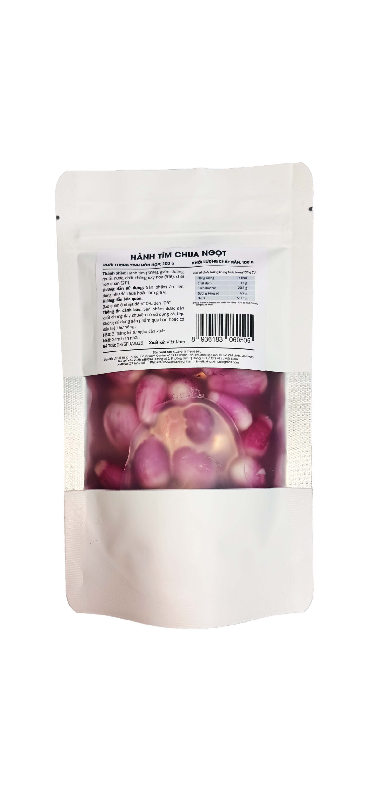 Sweet & Sour Pickled Shallots 200 g