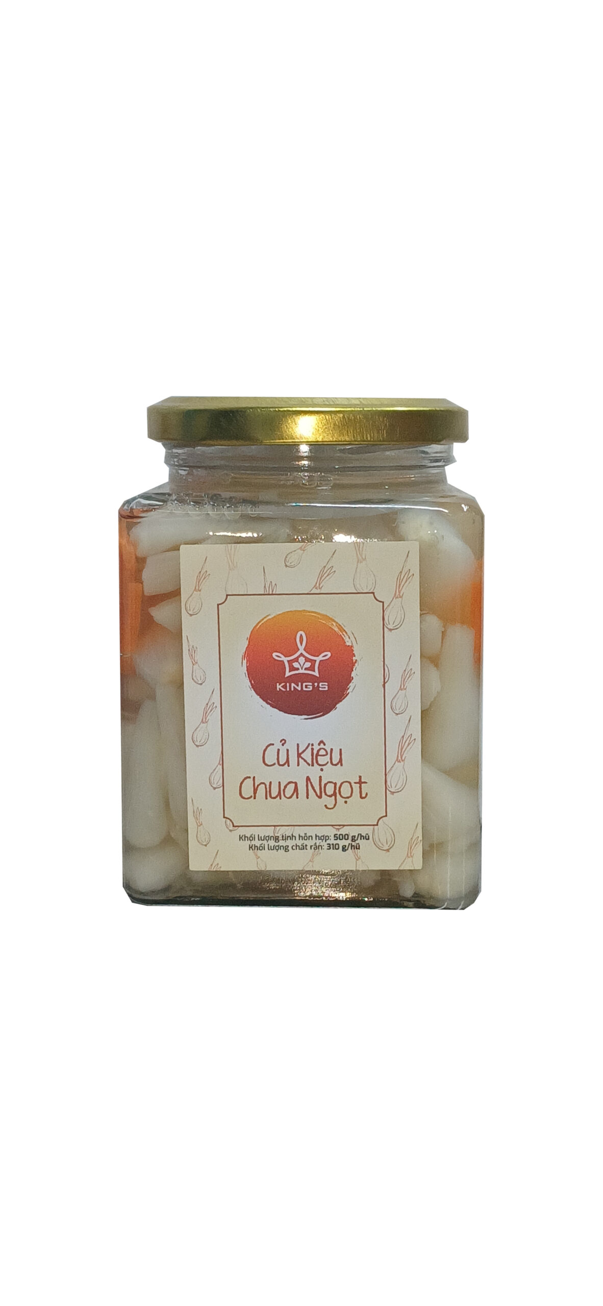 Sweet & Sour Pickled Scallion Bulbs 500 g