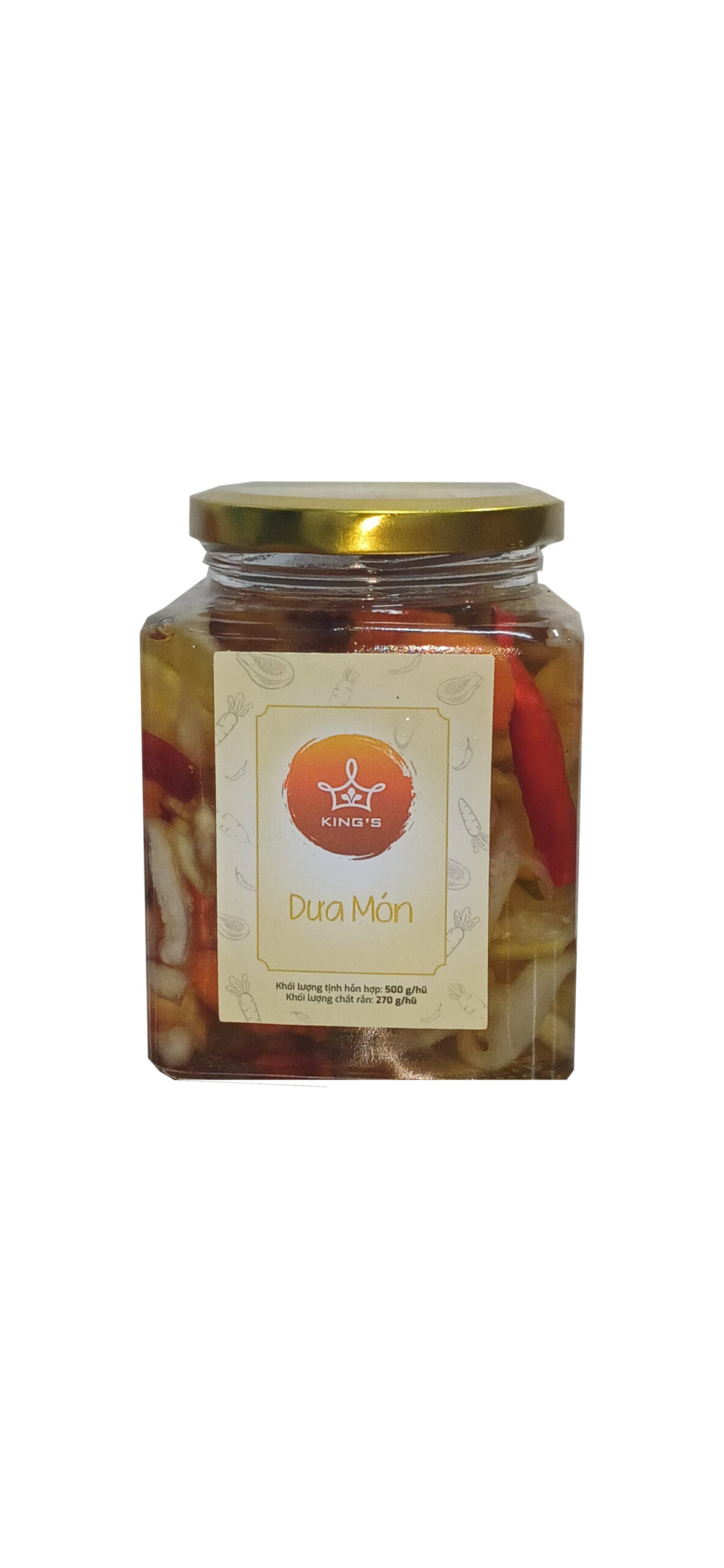 Vietnamese Pickled Mixed Vegetables 500 g