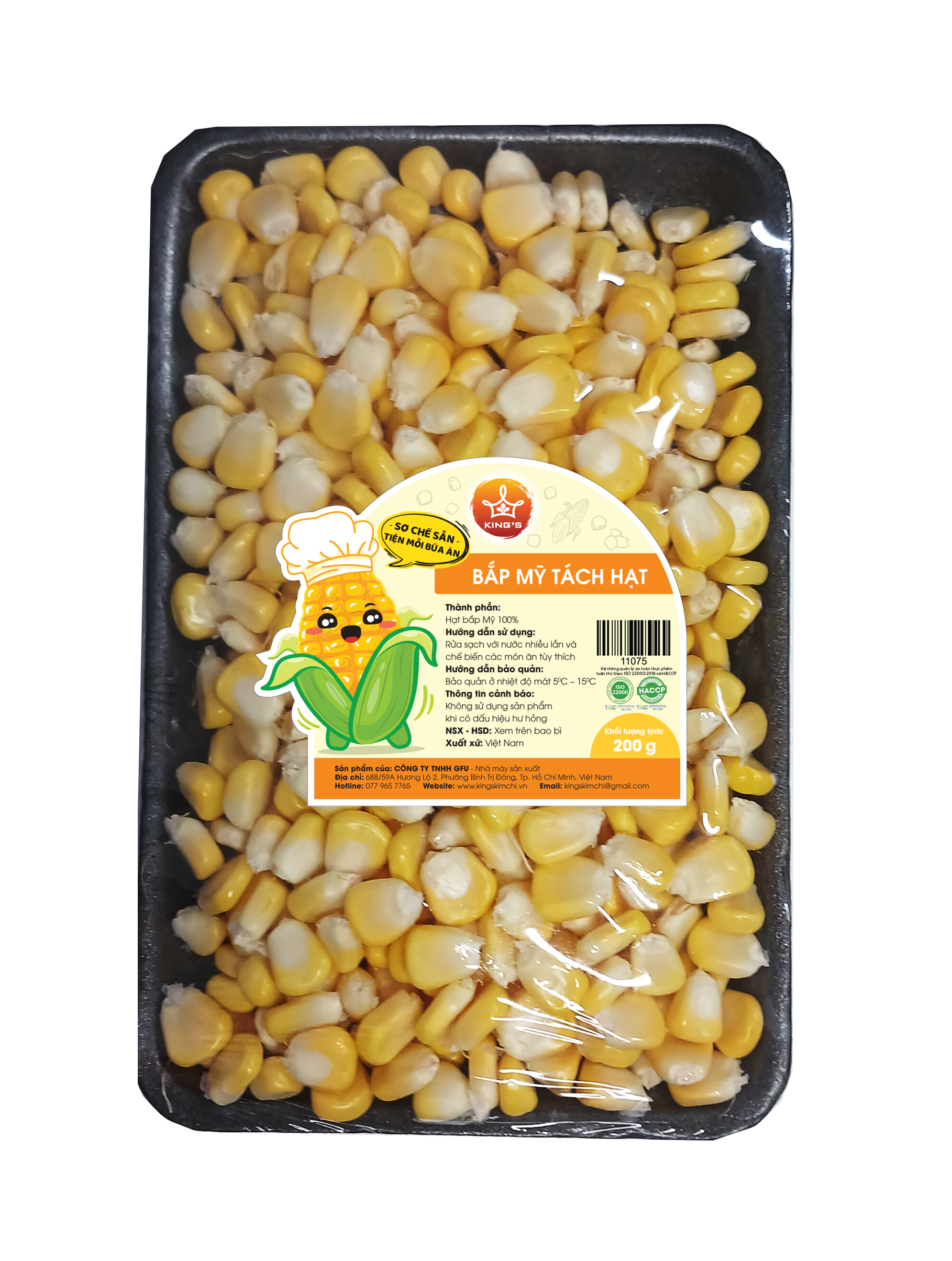 Bắp Mỹ tách hạt