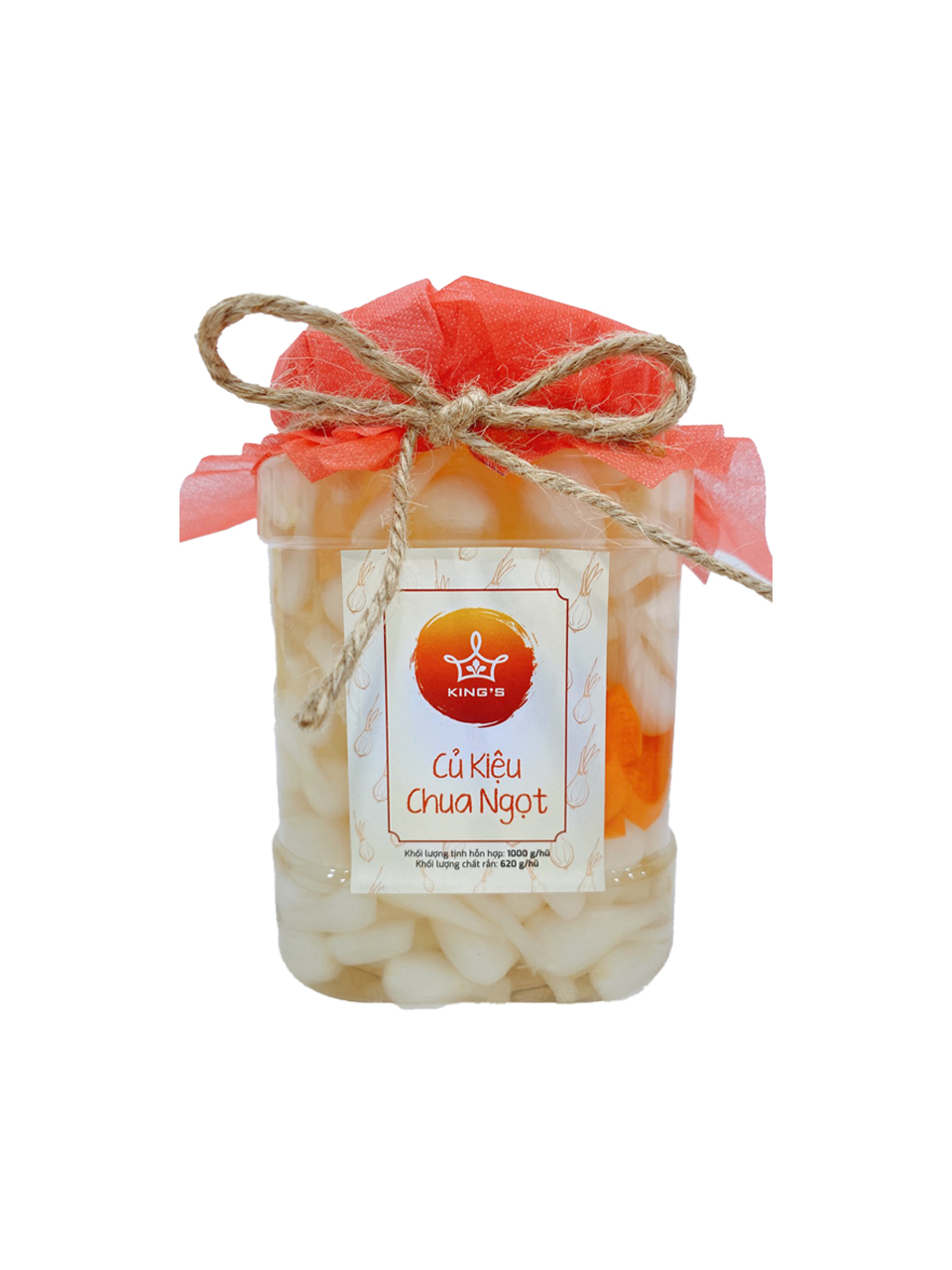 Sweet & Sour Pickled Scallion Bulbs 1 kg