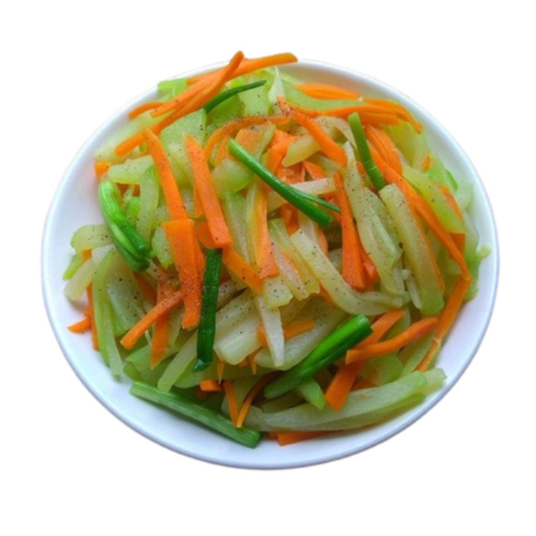Pre-prepared Chayote & Carrot Mix