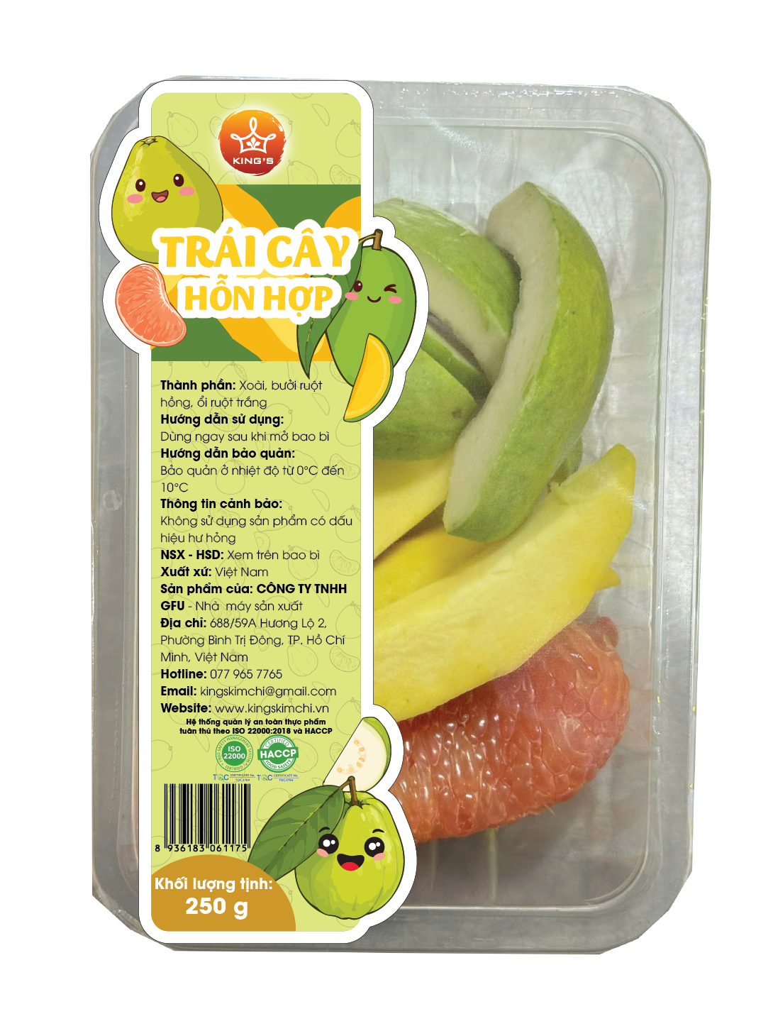 Mixed Fruit (Mango, Pomelo, Guava)