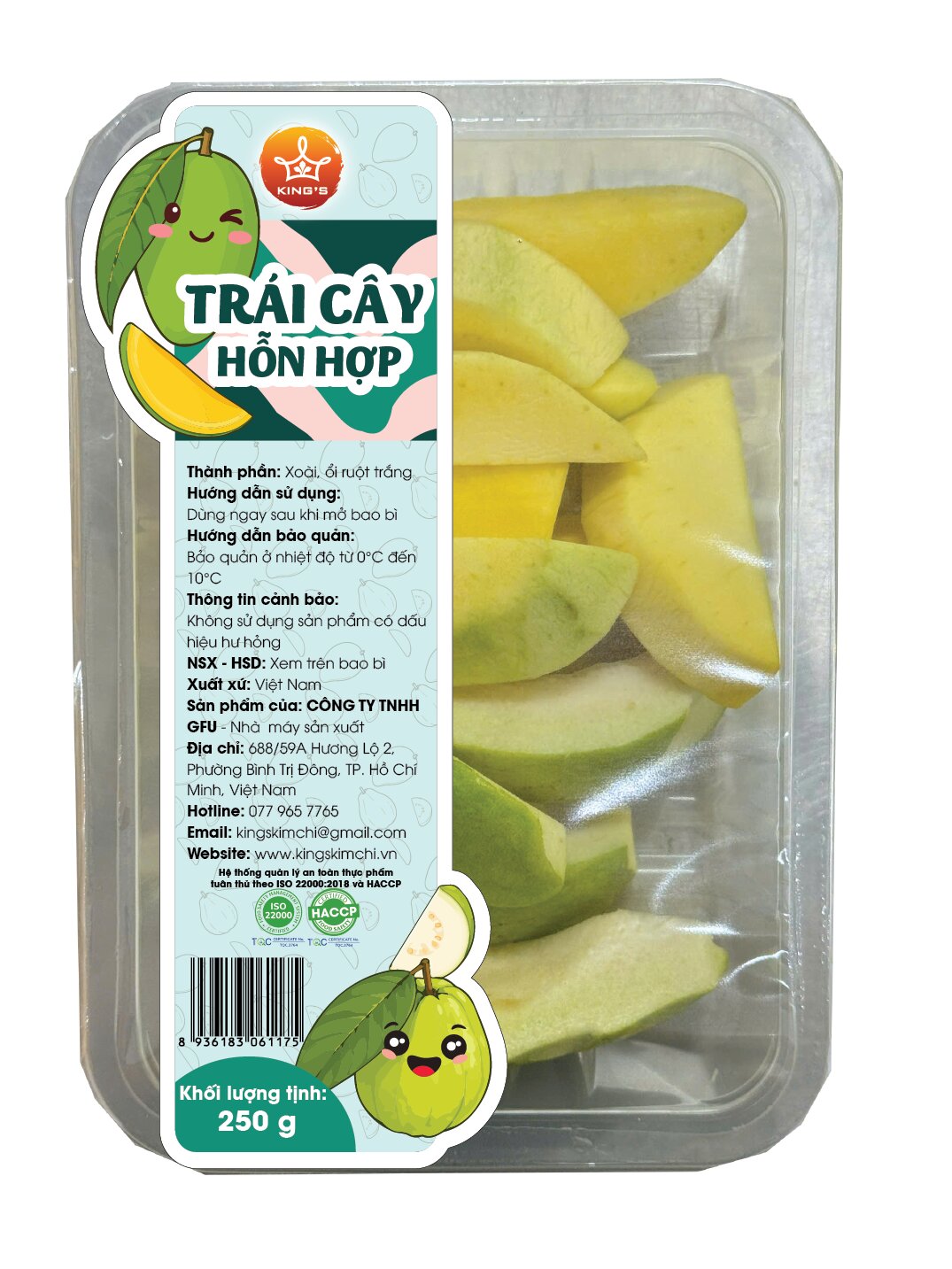 Mixed Fruit (Mango, Guava)