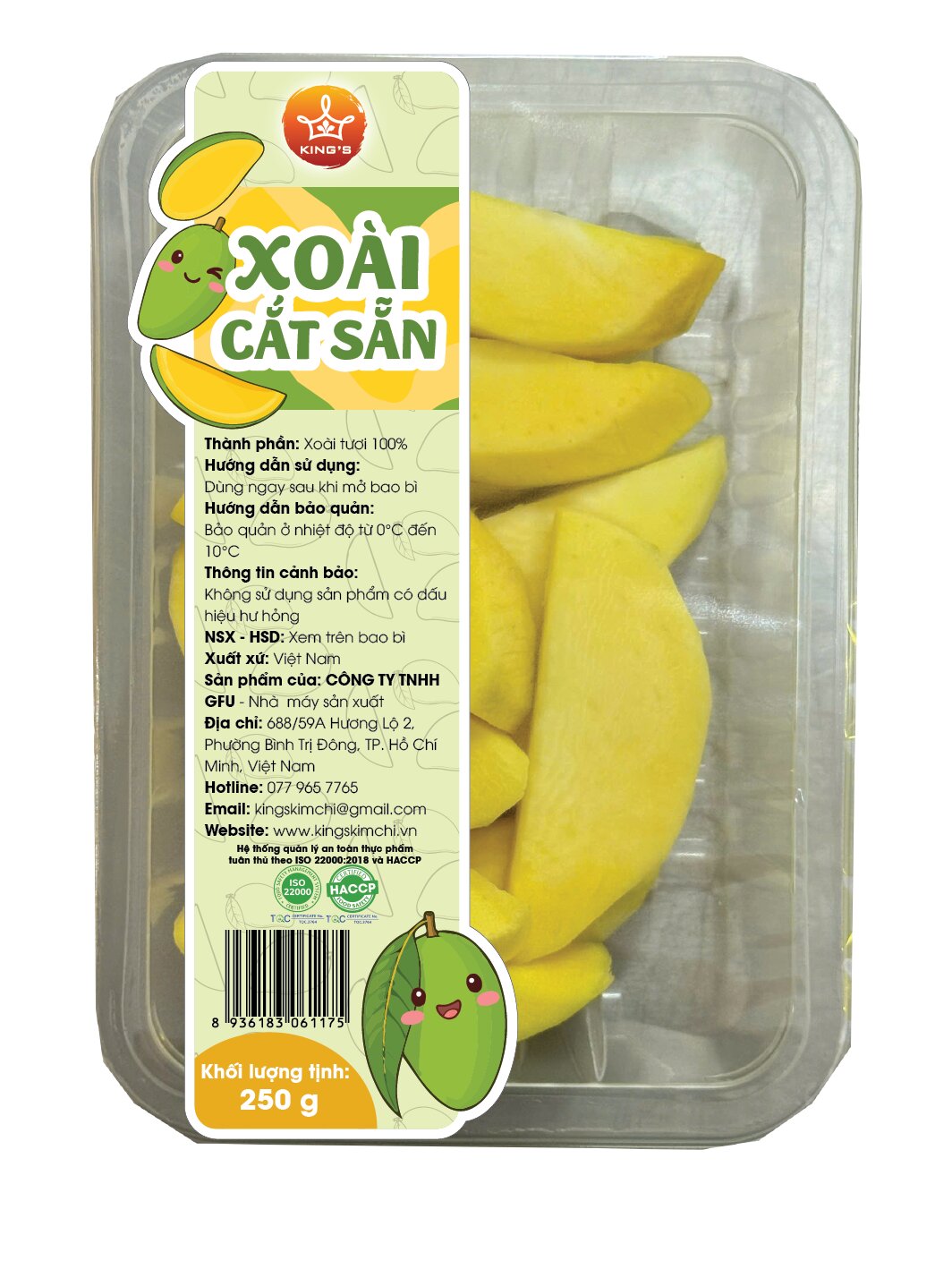Pre-Prepare Mango